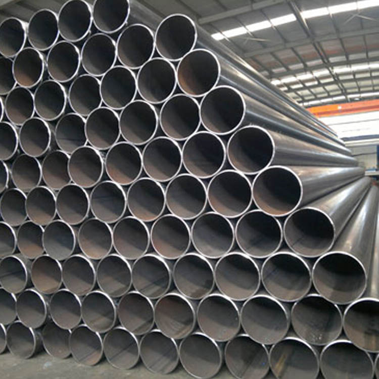 Straight seam welded pipe